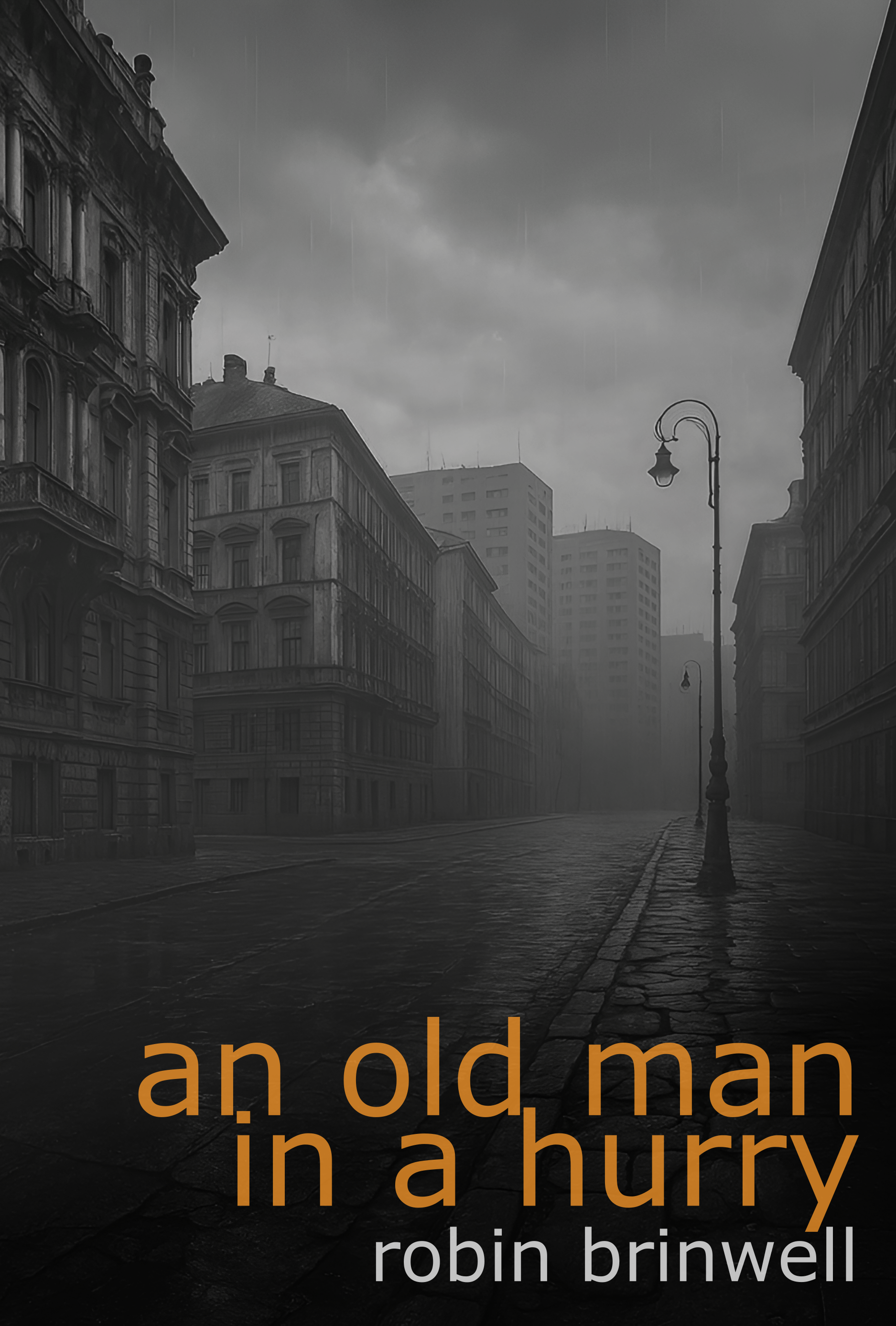 an old man in a hurry book cover